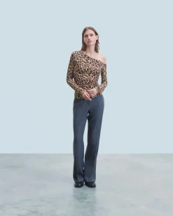 Asymmetrical Jersey Top