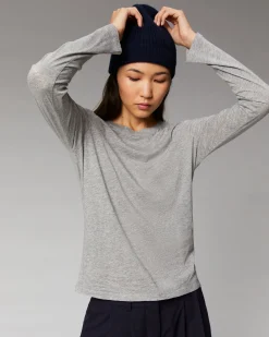 Basic Long Sleeve Crewneck T-Shirt