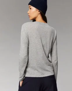 Basic Long Sleeve Crewneck T-Shirt