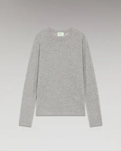 Basic Long Sleeve Crewneck T-Shirt