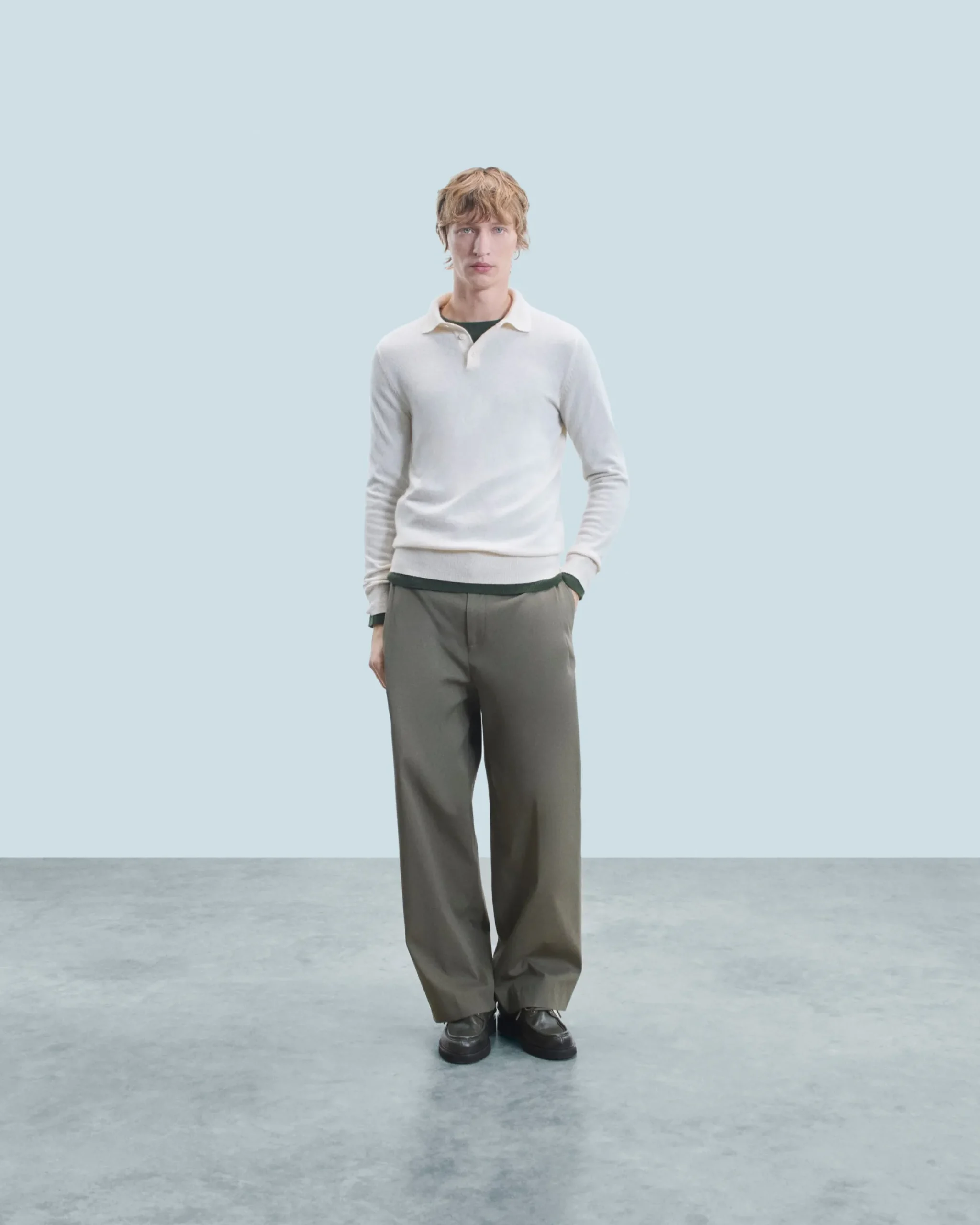 Basic Polo Neck Sweater