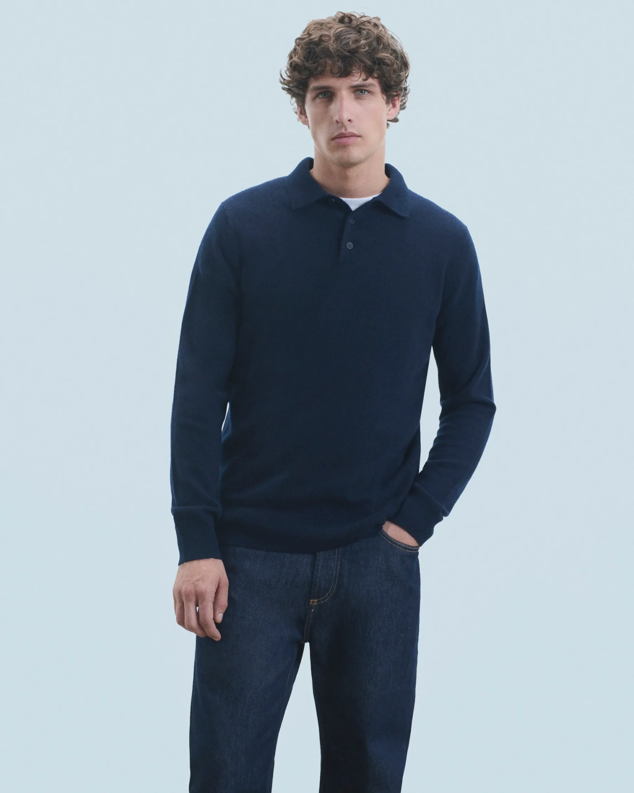 Basic Polo Neck Sweater