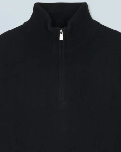 Basic Quarter Zip Neck Sweater