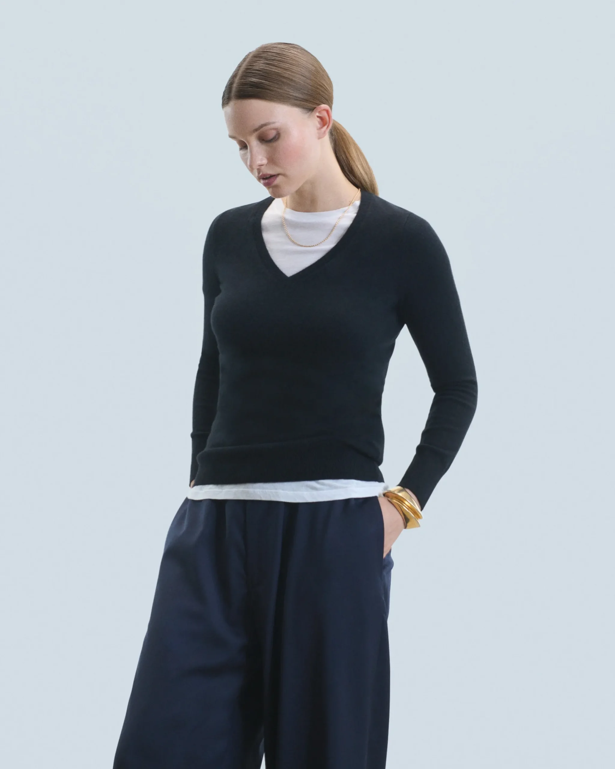 Basic V-Neck Sweater