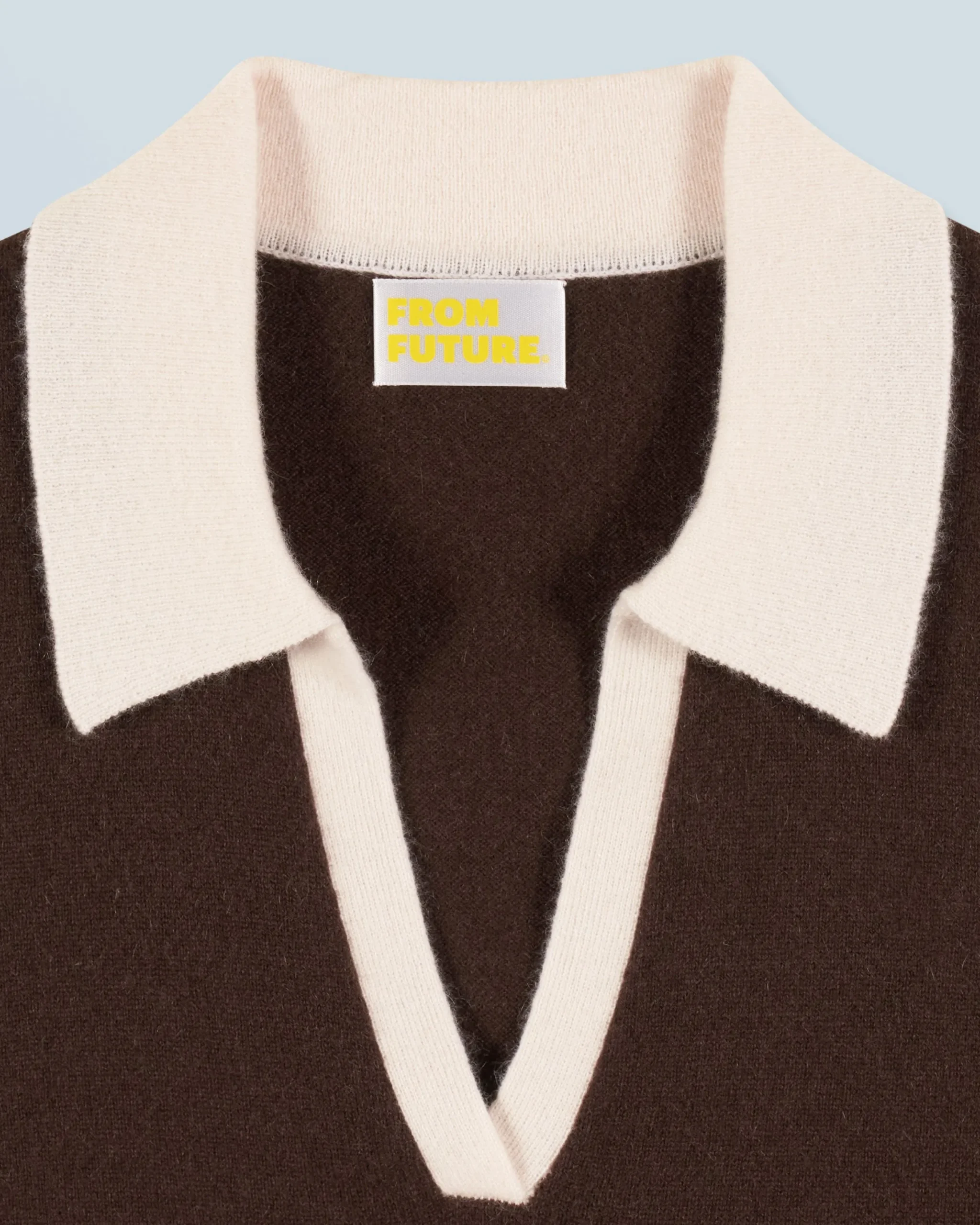Bicolor Sleeveless Sweater