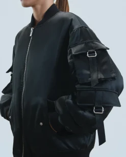 Bomber Satin Jacket