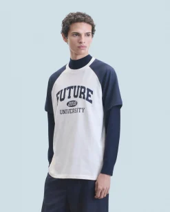 Crewneck T-shirt Short Sleeves Future University