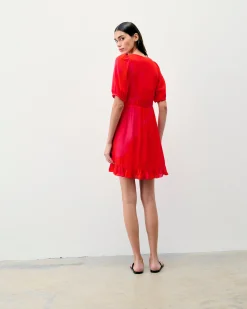 Déborah Short Sleeve Short Dress