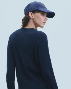 Embroidered Heart Curved Visor Cap