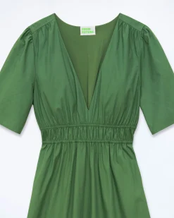 Gianna Short Sleeve Long Dress