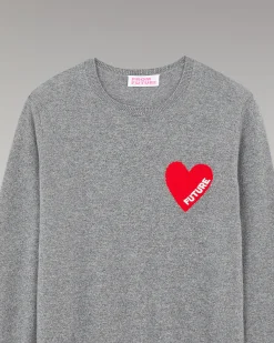 Heart Crewneck Sweater