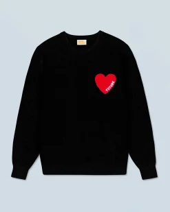 Heart Crewneck Sweater