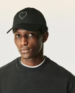 Heart Curved Visor Cap