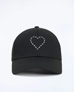 Heart Curved Visor Cap