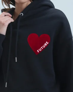 Heart Hoodie Sweatshirt
