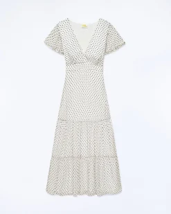 Julia Short Sleeve Long Dress