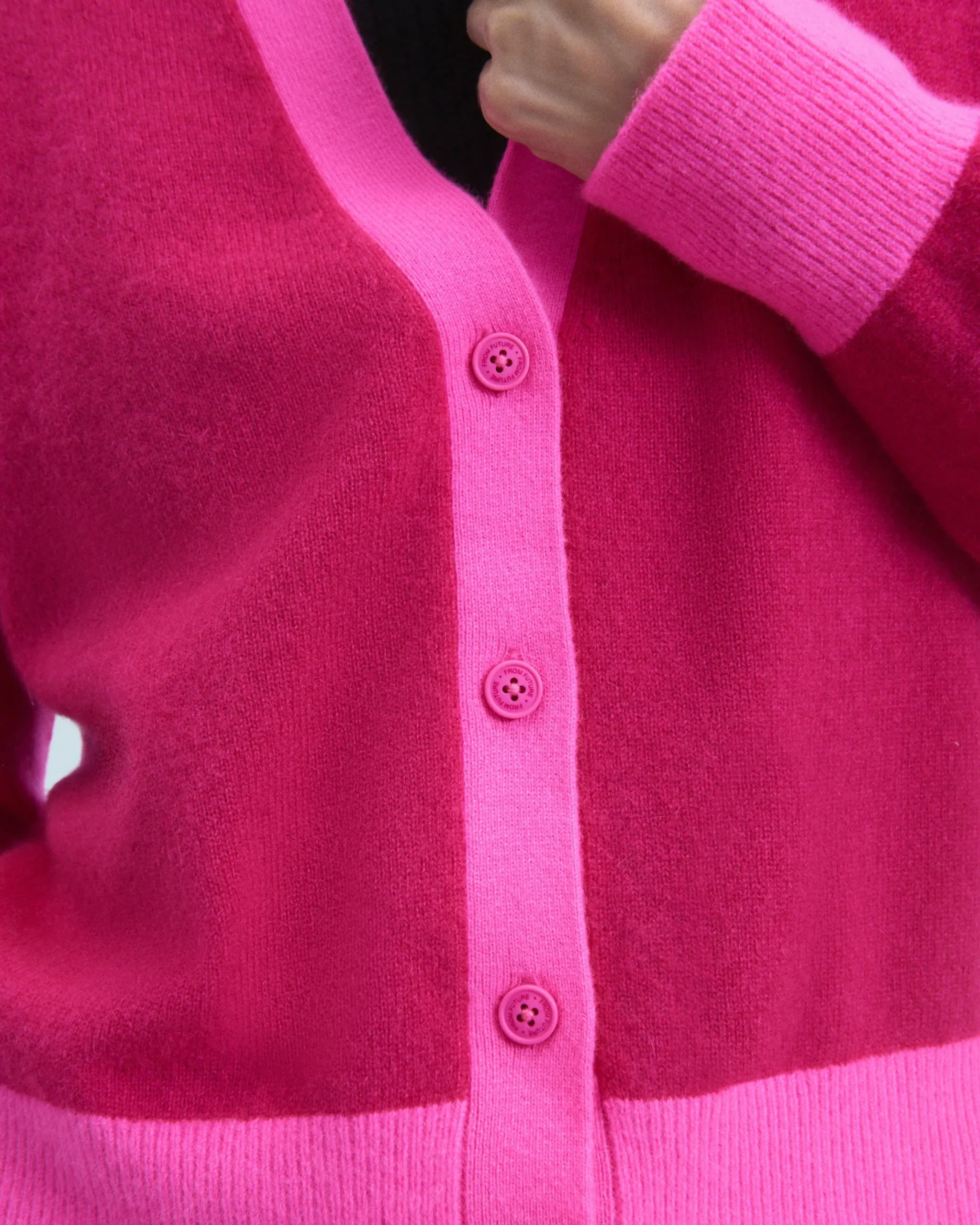 Light Bicolor Cardigan