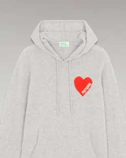 Light Heart Hoodie Sweater