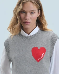 Light Heart Sleeveless Sweater