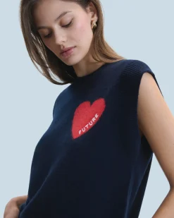 Light Heart Sleeveless Sweater