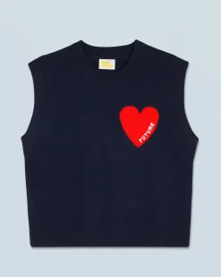 Light Heart Sleeveless Sweater
