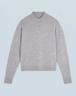 Lightweight Mock Neck Sweater