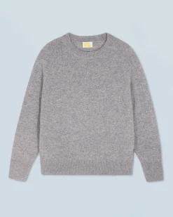 Lightweight Oversized Crewneck Sweater