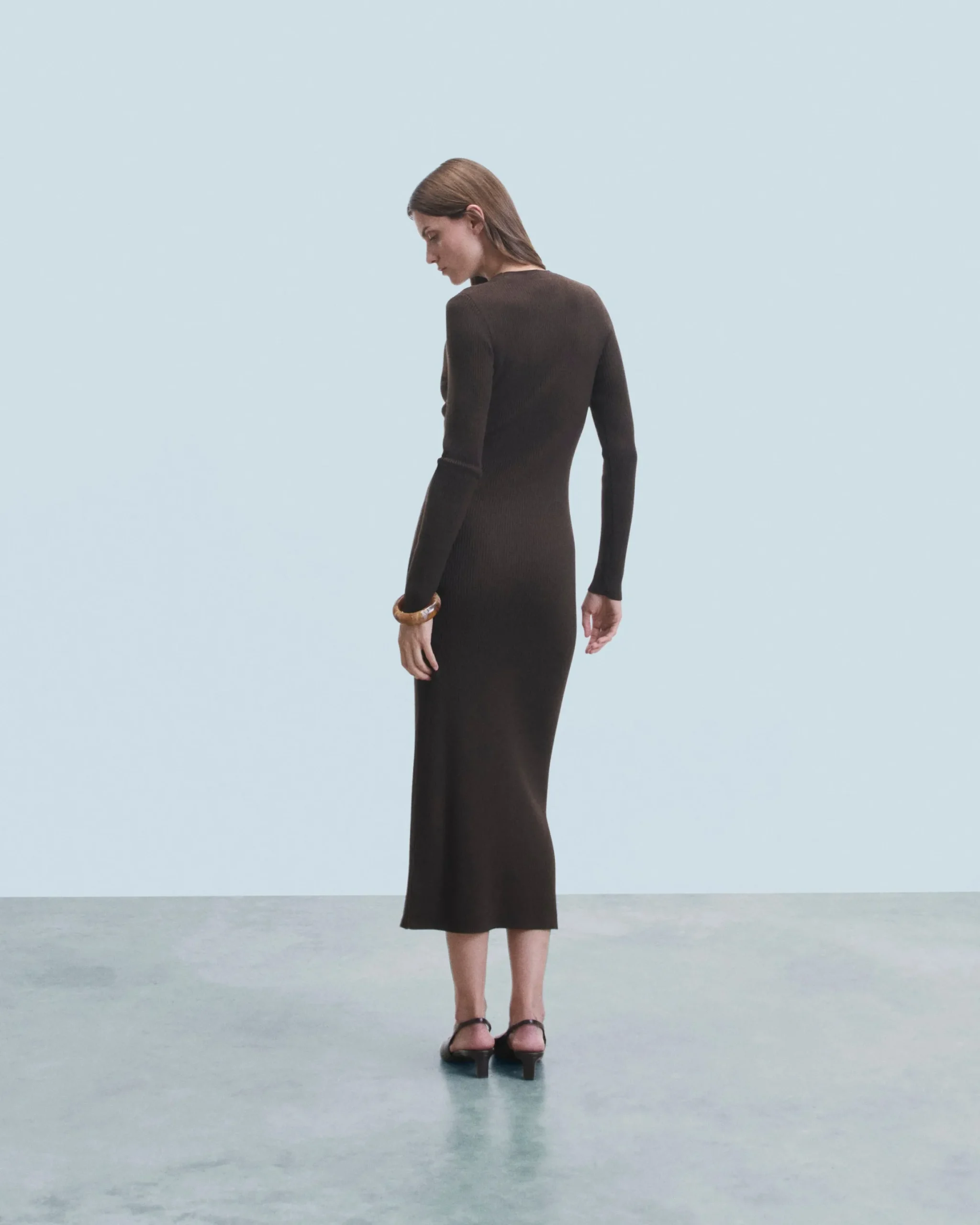 Long Dress with Long Sleeves