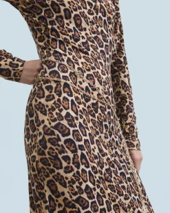 Long Jersey Long Sleeve Dress