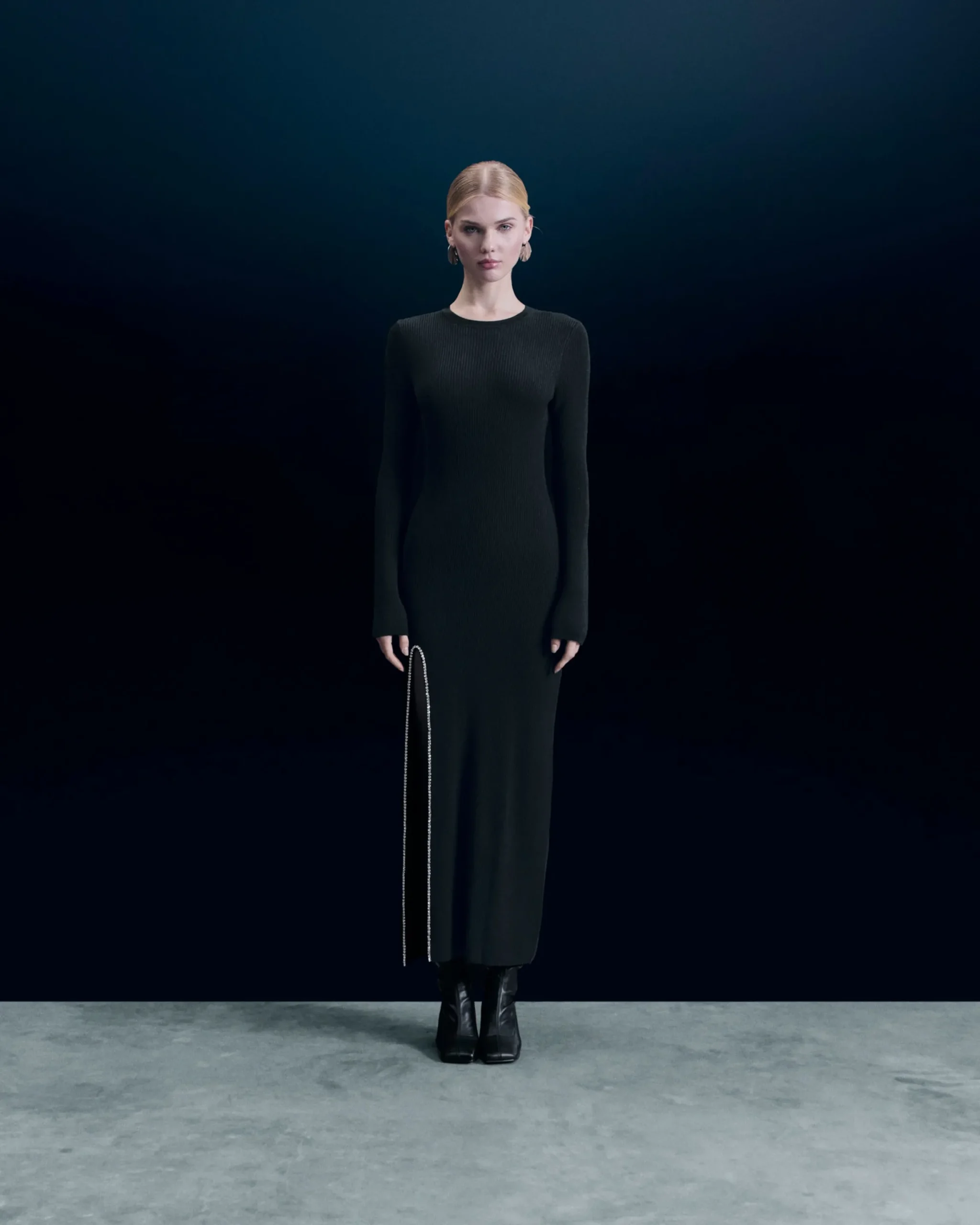 Long Sleeve Long Dress