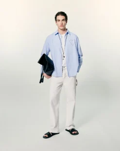 Long Sleeve Poplin Shirt