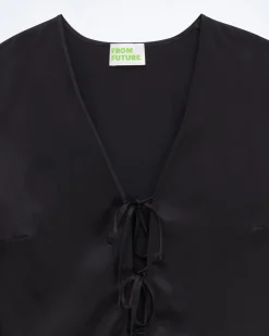 Long Sleeve Top with Lace Edges