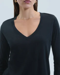 Long Sleeve V-Neck T-shirt