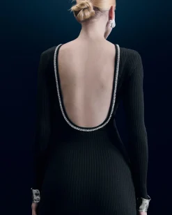 Long Sleeves Long Dress