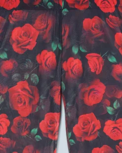 Mesh Flare Pants