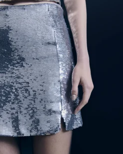 Mini Sequins Skirt