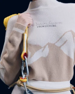 Mock Neck Ski Sweater