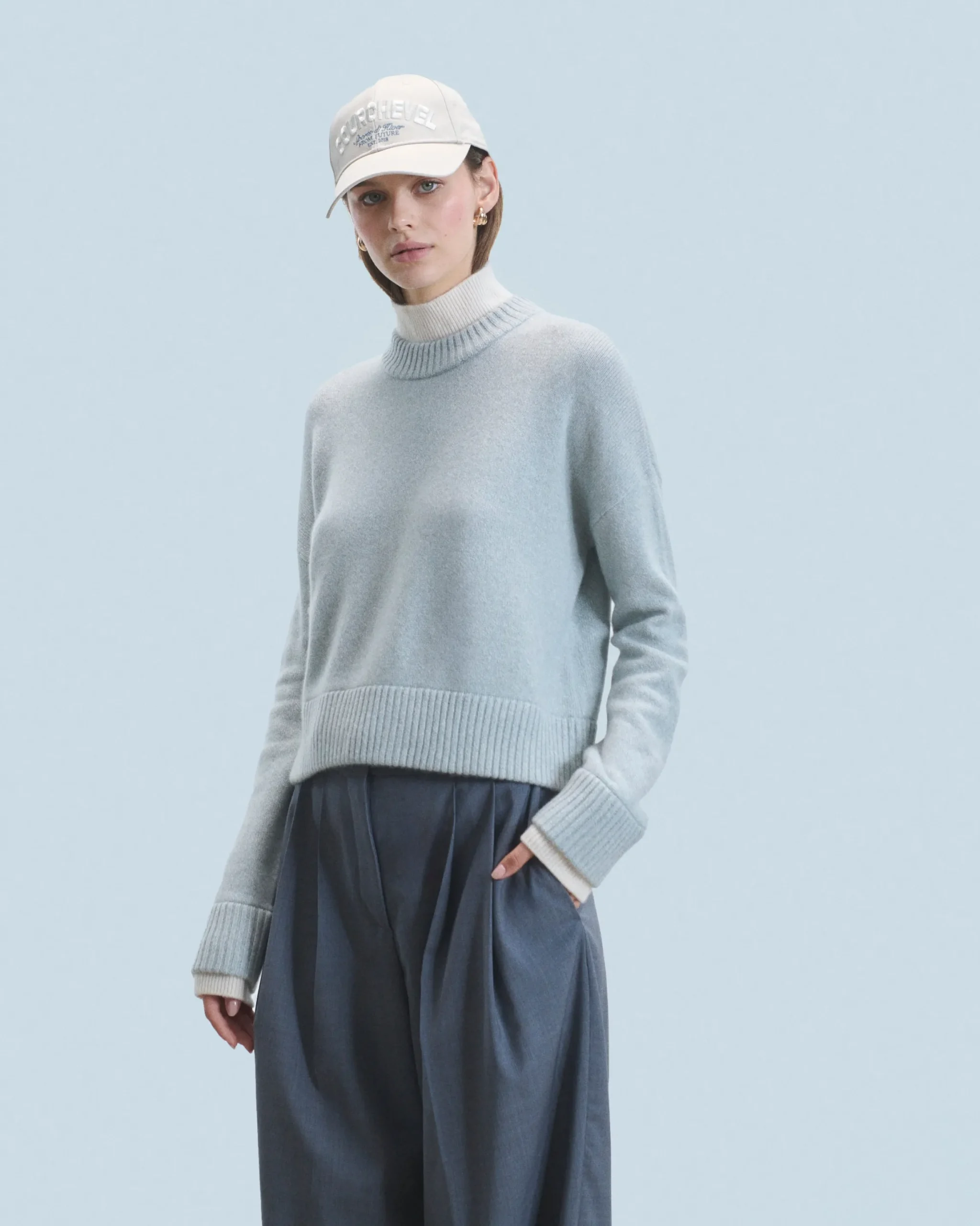 Mock Neck Sweater