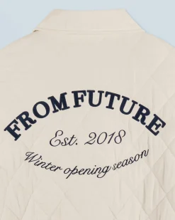 Outerwear Quilted Bomber Jacket