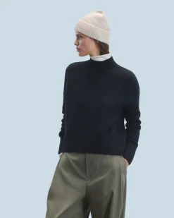Oversized Mock Neck Sweater