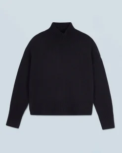 Oversized Mock Neck Sweater