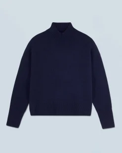 Oversized Mock Neck Sweater