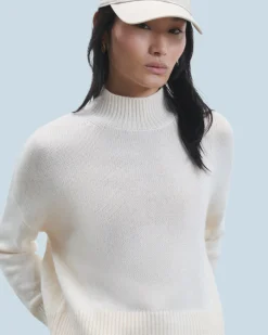 Oversized Mock Neck Sweater