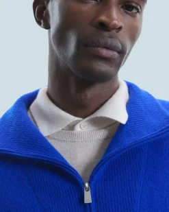 Oversized Quarter Zip Neck Sweater