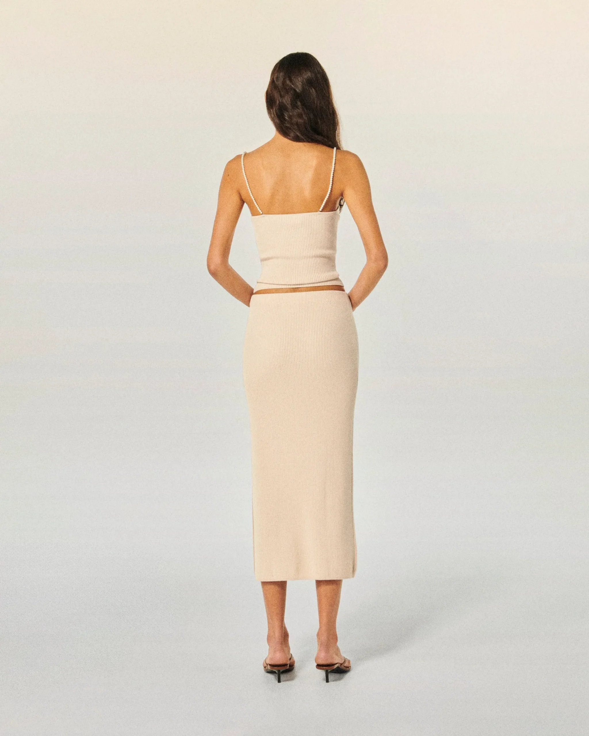 Pearl Strap Tank Top