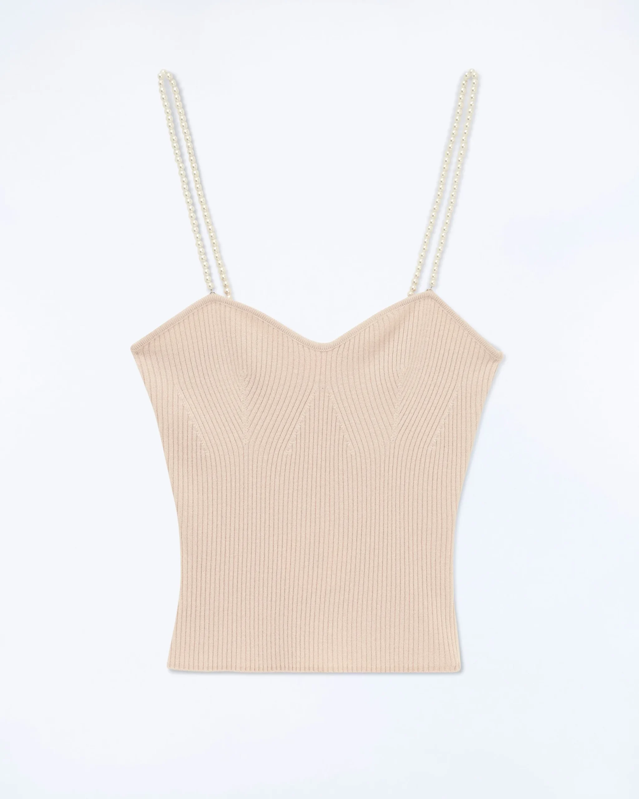 Pearl Strap Tank Top