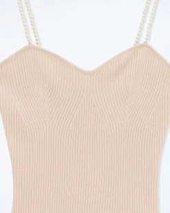 Pearl Strap Tank Top