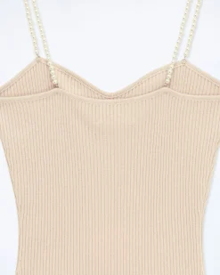 Pearl Strap Tank Top