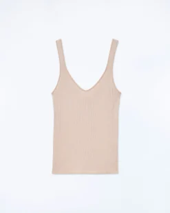 Plain Ribbed Tank Top