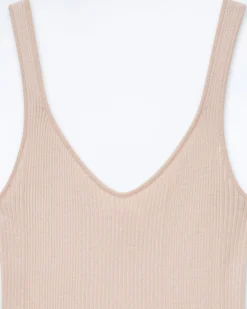 Plain Ribbed Tank Top